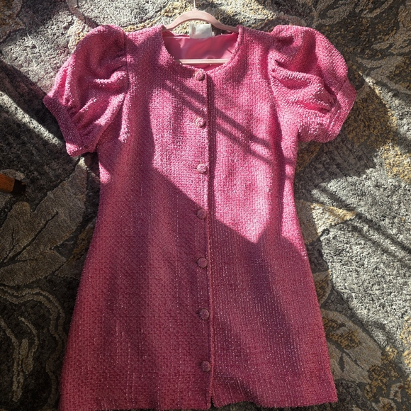 Hyacinth House Pink Midi Dress - Picture 3 of 5